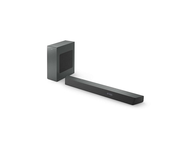 Philips tab8507b/10 soundbar luidspreker antraciet 3.1 kanalen 600 w zwart - afbeelding 2 van  6