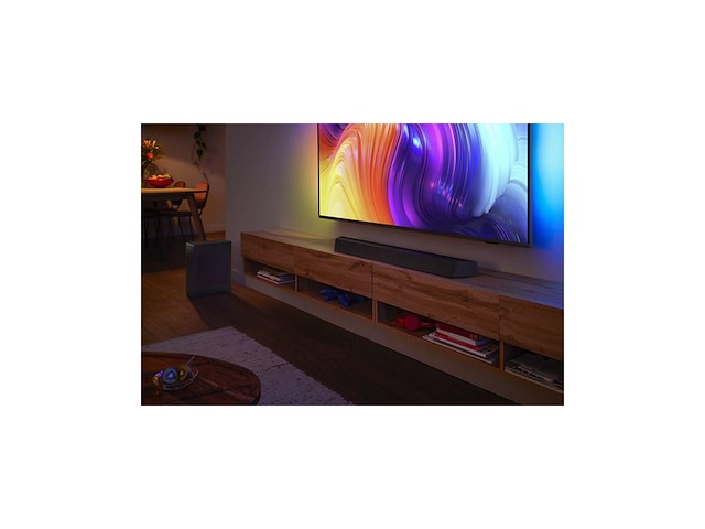Philips tab8507b/10 soundbar luidspreker antraciet 3.1 kanalen 600 w zwart - afbeelding 3 van  6