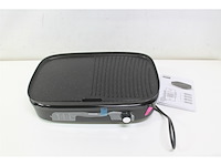 Philips tafelgrill hd6210/90 instelbare temperatuur 2400w zwart - afbeelding 4 van  5