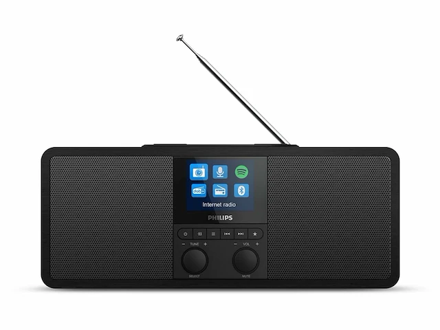 Philips tar8805 internetradio dab+ radio met spotify connect zwart - afbeelding 1 van  6