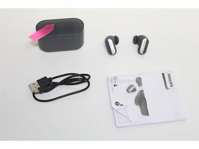 Philips tat6908bk in-ear bluetooth earbuds zwart - afbeelding 5 van  5