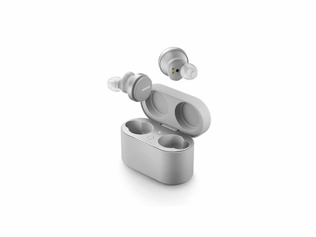Philips tat8506wt in-ear noise cancelling pro draadloze oordopjes wit - afbeelding 2 van  5