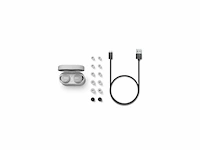 Philips tat8506wt in-ear noise cancelling pro draadloze oordopjes wit - afbeelding 3 van  5