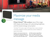 Philips vidiwall outdoor da 20-10000s (delta 20 5000s) – complete led videowall set - afbeelding 10 van  21