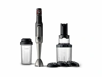 Philips viva collection hr2656/90 promix-staafmixer rvs - afbeelding 1 van  2