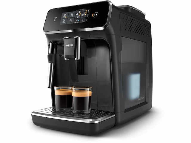 Philips volautomatische koffiemachine ep2224/40 zwart - afbeelding 1 van  3