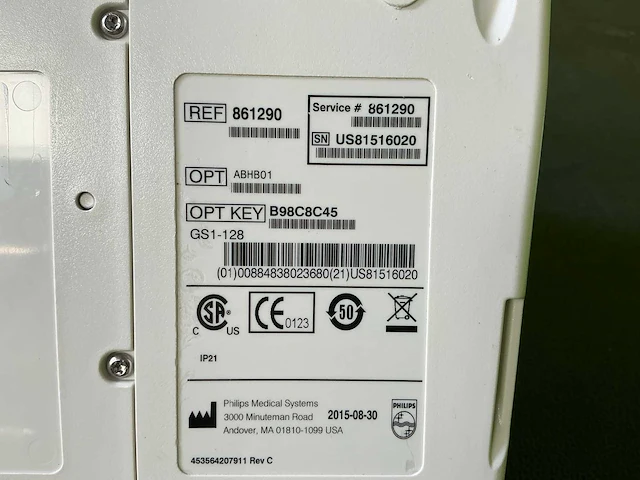 Philips xl 861290 defibrillator - afbeelding 3 van  11