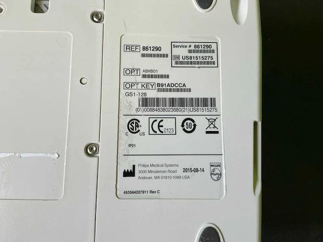 Philips xl 861290 defibrillator - afbeelding 4 van  12