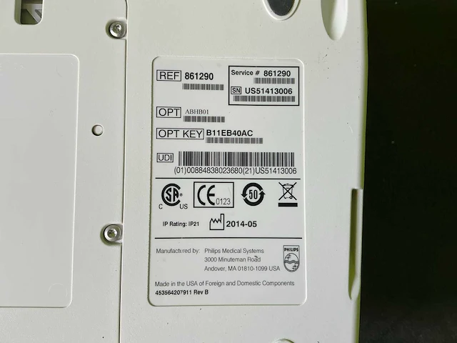 Philips xl 861290 defibrillator - afbeelding 4 van  12