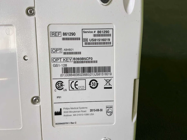 Philips xl 861290 defibrillator - afbeelding 4 van  12