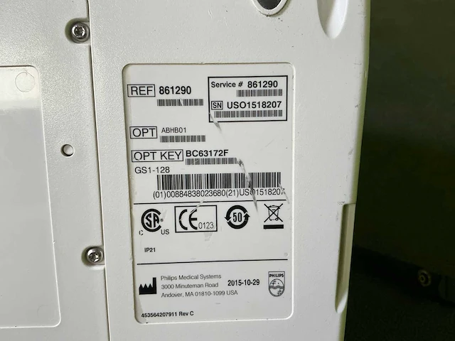 Philips xl 861290 defibrillator - afbeelding 4 van  12