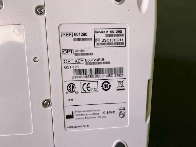 Philips xl 861290 defibrillator - afbeelding 4 van  12