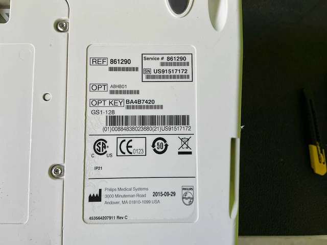 Philips xl 861290 defibrillator - afbeelding 4 van  12