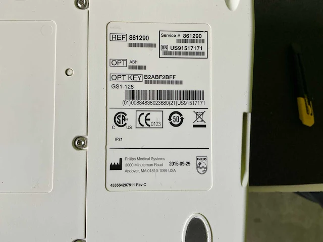 Philips xl 861290 defibrillator - afbeelding 3 van  11
