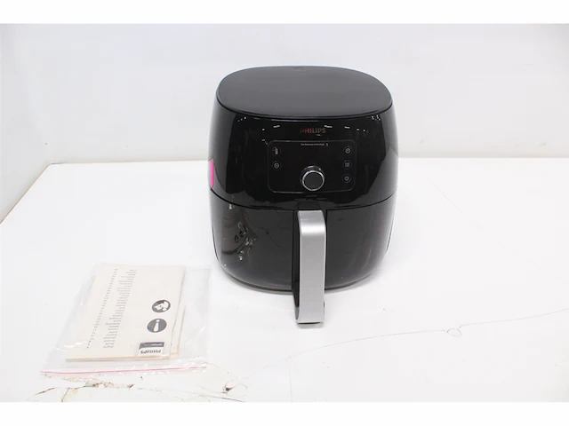 Philipshd9650/90 premium airfryer xxl 7.3 l homeid recepten app zwart - afbeelding 6 van  7