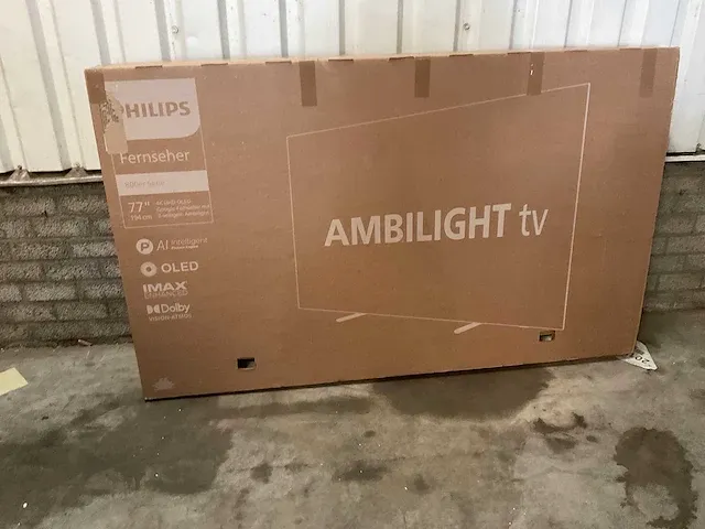 Phillips - oled ambilight - 77 inch - televisie - afbeelding 1 van  7