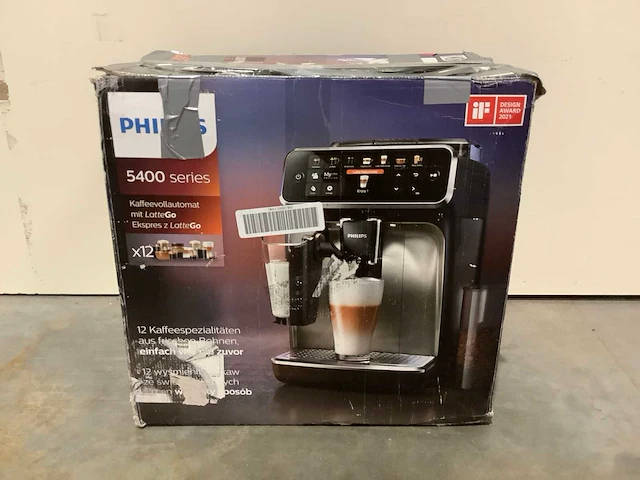 Phillips 5400 series koffie- & espressomachines - afbeelding 1 van  4