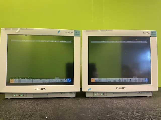 Phillips intellivue mp70 patiëntmonitor (5x) - afbeelding 8 van  12