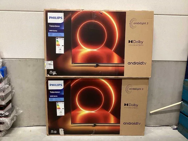 Philps - 55 inch - televisie (2x) - afbeelding 1 van  9