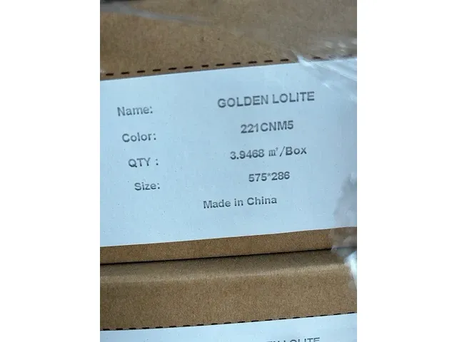 Phomi - floor / wall / facade tile golden lolite - afbeelding 3 van  6