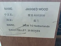 Phomi - floor / wall / facade tile jagged wood - afbeelding 2 van  6
