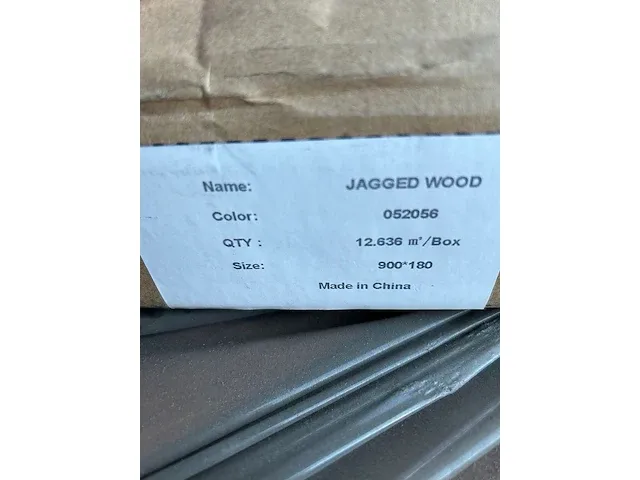 Phomi - floor / wall / facade tile jagged wood - afbeelding 3 van  6