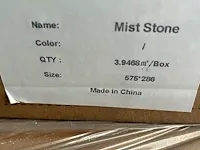 Phomi - floor / wall / facade tile mist stone - afbeelding 3 van  6