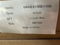 Phomi - floor / wall / facade tile oasis stone foge - afbeelding 3 van  6