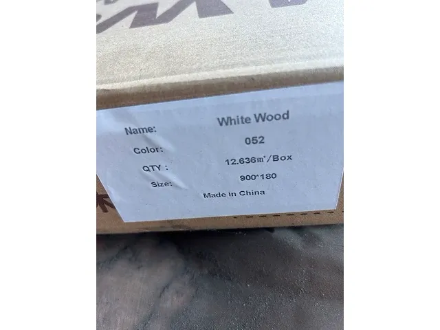 Phomi - floor / wall / facade tile white wood - afbeelding 2 van  7