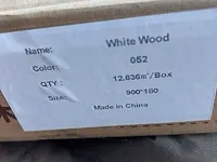 Phomi - floor / wall / facade tile white wood - afbeelding 2 van  7
