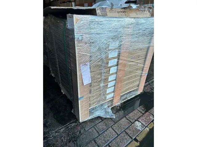 Phomi - floor / wall / facade tile white wood - afbeelding 6 van  7