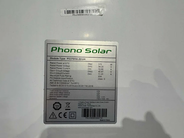 Phono solar - set van 20 zonnepanelen (370 wp) en 1 solax 8.0k omvormer (3-fase) - afbeelding 5 van  8