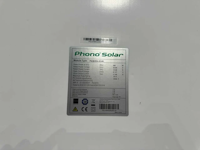 Phono solar - set van 8 zonnepanelen (380 wp) en 1 sma 3.0k omvormer (1-fase) - afbeelding 5 van  8