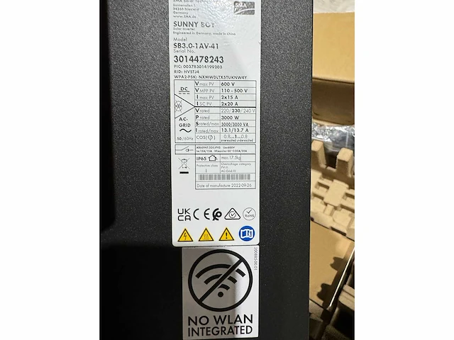 Phono solar - set van 8 zonnepanelen (380 wp) en 1 sma 3.0k omvormer (1-fase) - afbeelding 7 van  8