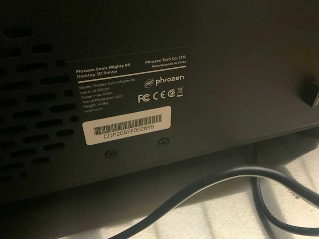 Phrozen sonic mighty 8k en 4k 3d printer (2x) - afbeelding 10 van  10
