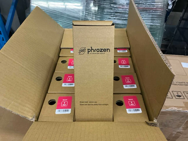 Phrozen speed grijs resin (1 kg) (15x) - afbeelding 2 van  4