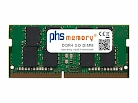 Phs-memory 32gb ram geheugen past bij hp pavilion 14-dv0007na ddr4 so dimm 3200mhz pc4-25600-s - afbeelding 1 van  1