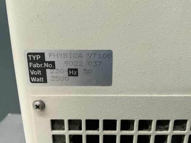 Physica viscotherm vt 100 ultrasoonbad - afbeelding 5 van  5