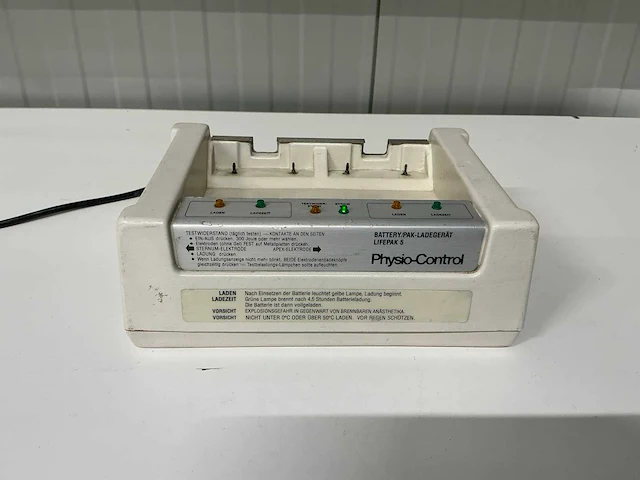 Physio-control lifepak5 batterij lader - afbeelding 1 van  4