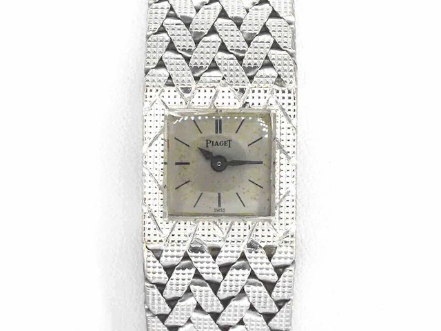 Piaget - piaget vintage horloge van 18 karaats goud - afbeelding 3 van  10