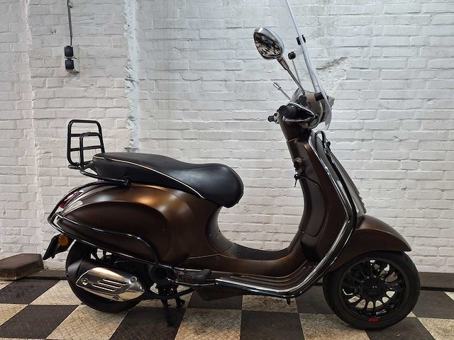 Piaggio vespa sprint 25 km snorscooter 4takt - afbeelding 6 van  7