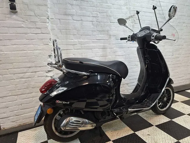 Piaggio vespa sprint 25km snorscooter 4-takt - afbeelding 2 van  7