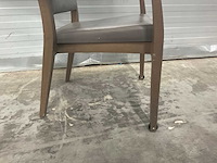 Piaval verrijdbare patiëntstoelen met armleuningen (5x) - afbeelding 3 van  12