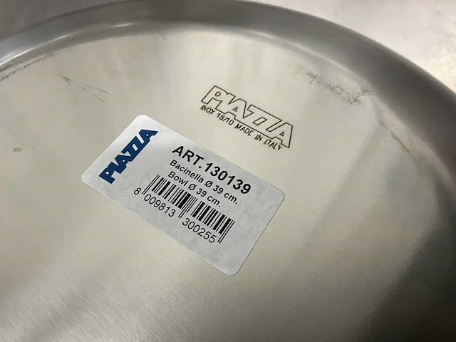 Piazza - rvs beslagkom ø 39 cm - afbeelding 4 van  4
