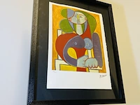 Picasso - lithograaf - in nieuwe lijst - afbeelding 1 van  5