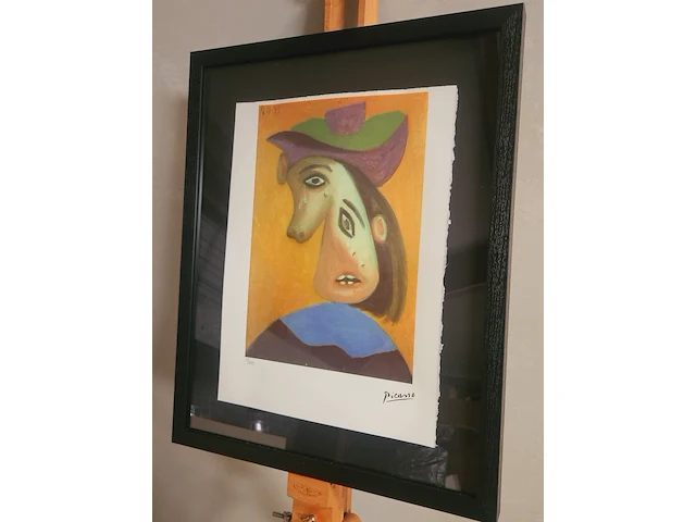 Picasso - lithograaf - ''le pleureuse'' - afbeelding 1 van  6