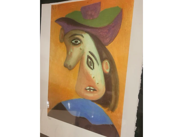 Picasso - lithograaf - ''le pleureuse'' - afbeelding 2 van  6