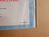 Picasso - lithograaf - ''le pleureuse'' - afbeelding 6 van  6