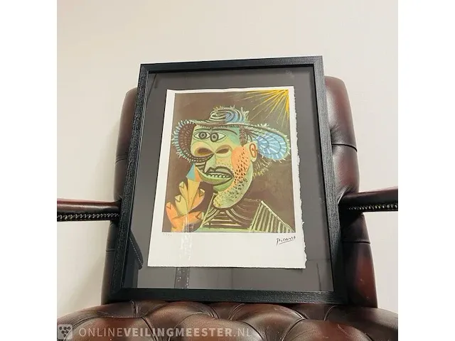 Picasso lithograph - afbeelding 2 van  4