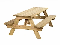 Picknick tafel - bobito - geïmpregneerd vuren - afbeelding 1 van  7